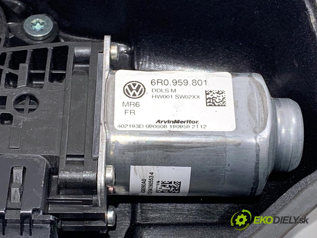 SEAT IBIZA IV liftback 2008 63 kW 1.4 1390 Mechanizmus okna ľavy predný 6R0959801 6J4837401