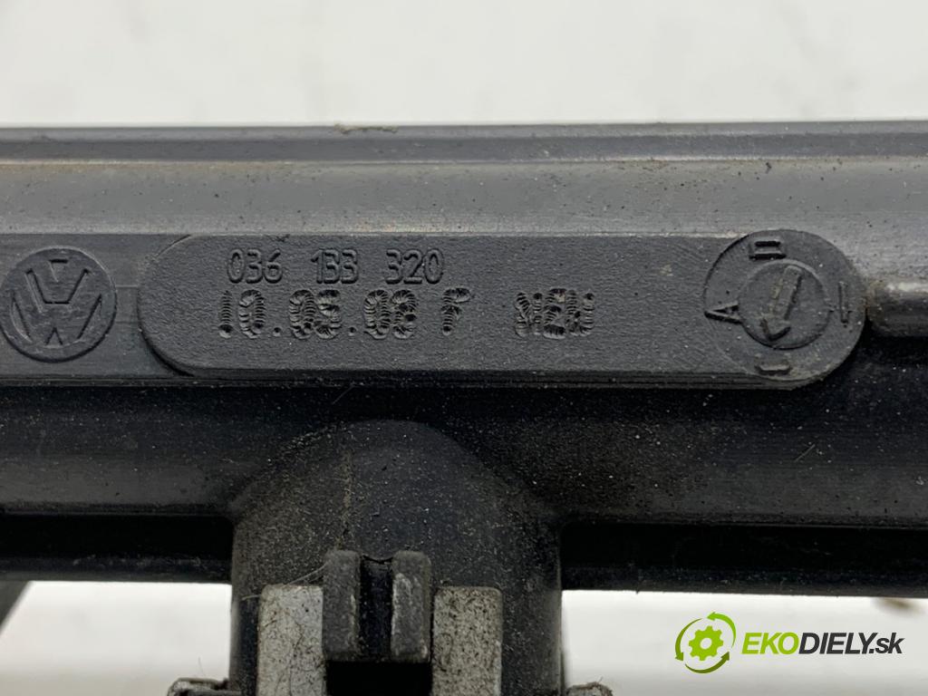 SEAT IBIZA IV liftback 2008 63 kW 1.4 1390 Lišta vstrekovacia 036906031AG (Vstrekovacia lišta)