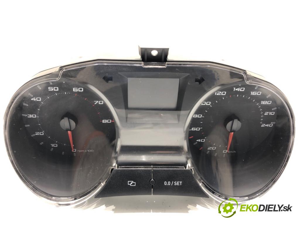 SEAT IBIZA IV liftback 2008 63 kW 1.4 1390 Prístrojovka 6J0920800K (Prístrojová doska)