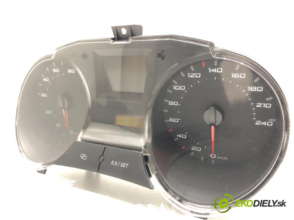 SEAT IBIZA IV liftback 2008 63 kW 1.4 1390 Prístrojovka 6J0920800K (Prístrojová doska)