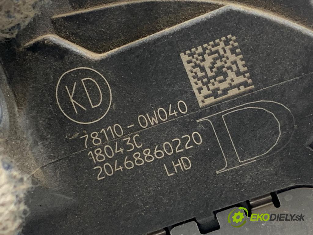 LEXUS NX SUV 2018 114 kW 300h AWD (AYZ15_) 2494 potenciometr plynového pedálu 78110-0W040 (Potenciometr plynového pedálu)