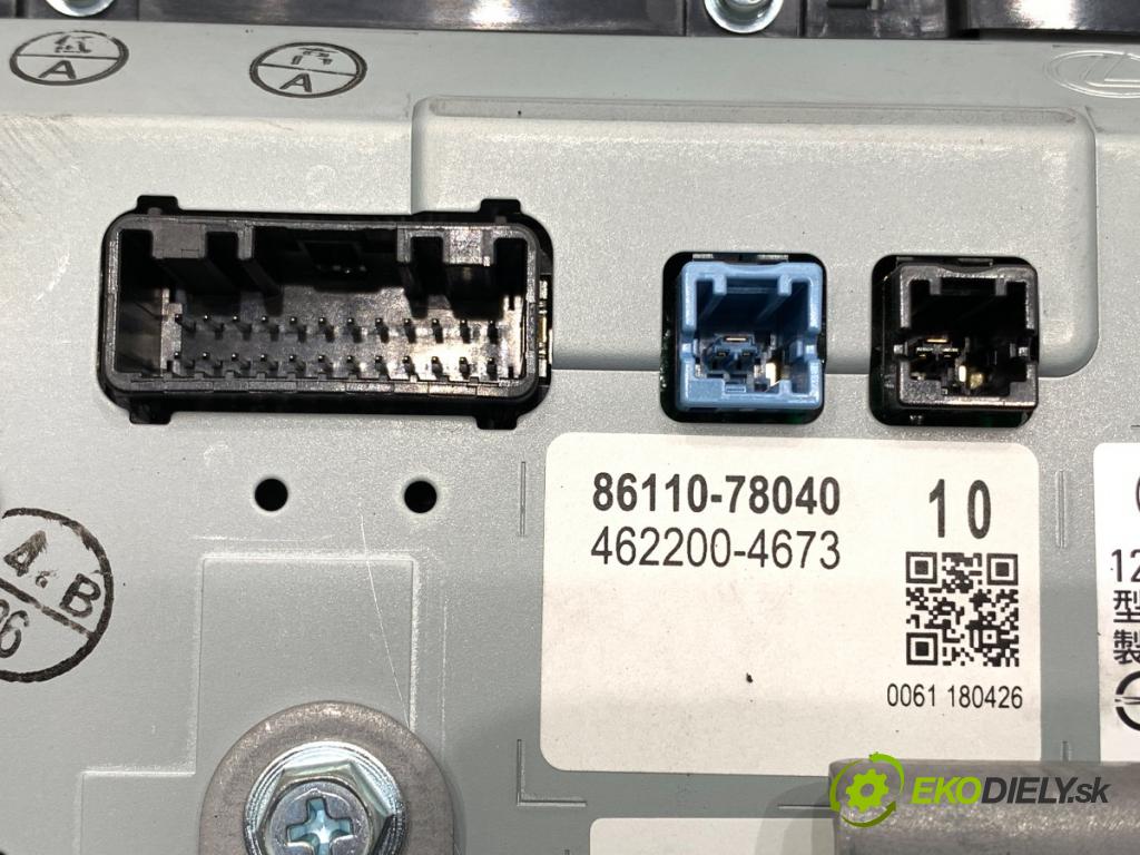 LEXUS NX SUV 2018 114 kW 300h AWD (AYZ15_) 2494 Dislpej 86110-78040 (Prístrojová doska)