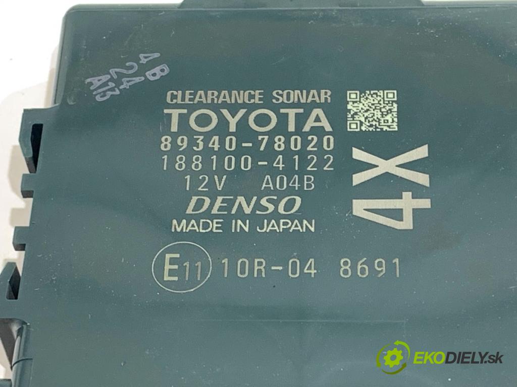 LEXUS NX SUV 2018 114 kW 300h AWD (AYZ15_) 2494 Modul PDC 89340-78020 (Riadiaca jednotka ostatné)