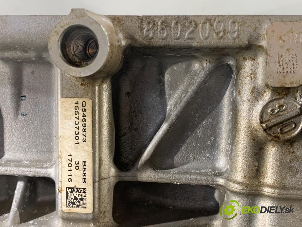 BMW F30 sedan 2017 240 kW 340 i xDrive 2998 blok Motor 8602099 B58B30A (Blok motora)