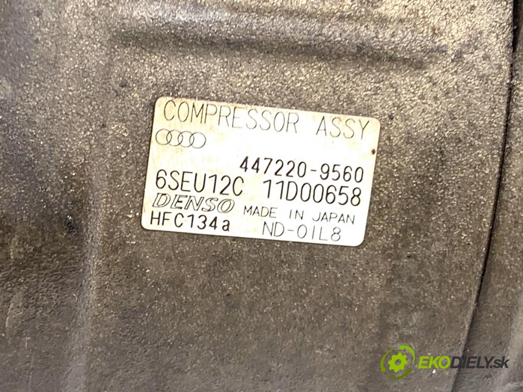 AUDI A4 B6 sedan 2003 75 kW 1.6 1595 Kompresor klimatizácie 447220-9560 (Kompresor klimatizácie)