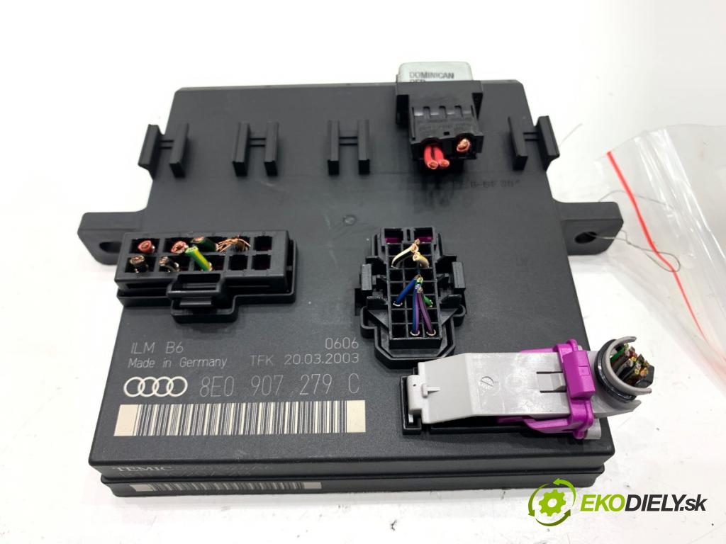 AUDI A4 B6 sedan 2003 75 kW 1.6 1595 modul světel 8E0907279C (Řídící jednotka ostatní)