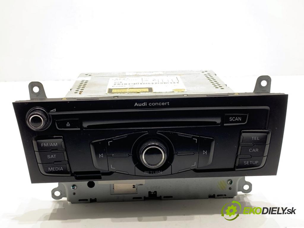 AUDI Q5 8R SUV 2012 165 kW 2.0 TFSI quattro 1984 RADIO 8T2035186P (Audio zariadenie)
