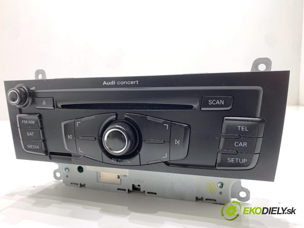 AUDI Q5 8R SUV 2012 165 kW 2.0 TFSI quattro 1984 RADIO 8T2035186P (Audio zariadenie)