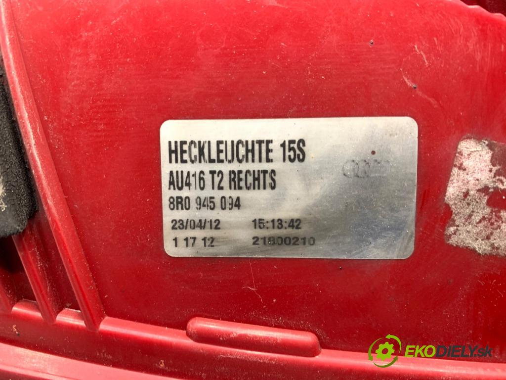 AUDI Q5 8R SUV 2012 165 kW 2.0 TFSI quattro 1984 světlo pravý zadní část 8R0945094