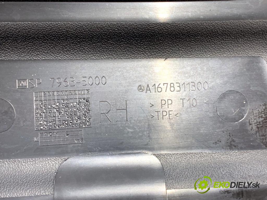 MERCEDES-BENZ GLE  2025 198 kW GLE 300 d 4-matic (167.109) 1993 torpédo plast pod čelní okno pravé A1678311300
