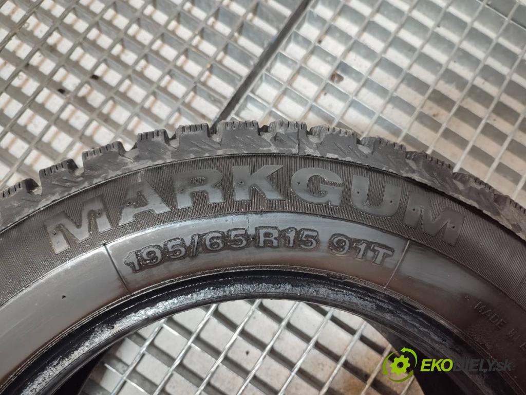 --- --- PNEUMATIKY: zima 2X 195/65 15" MARKGUM: