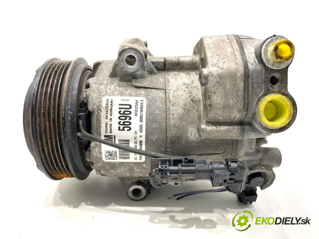 OPEL MERIVA B nadwozie wielkoprzestrzenne (MPV) 2017 88 kW 1.4 (75) 1364 kompresor klimatizace 39045696 (Kompresor klimatizace)