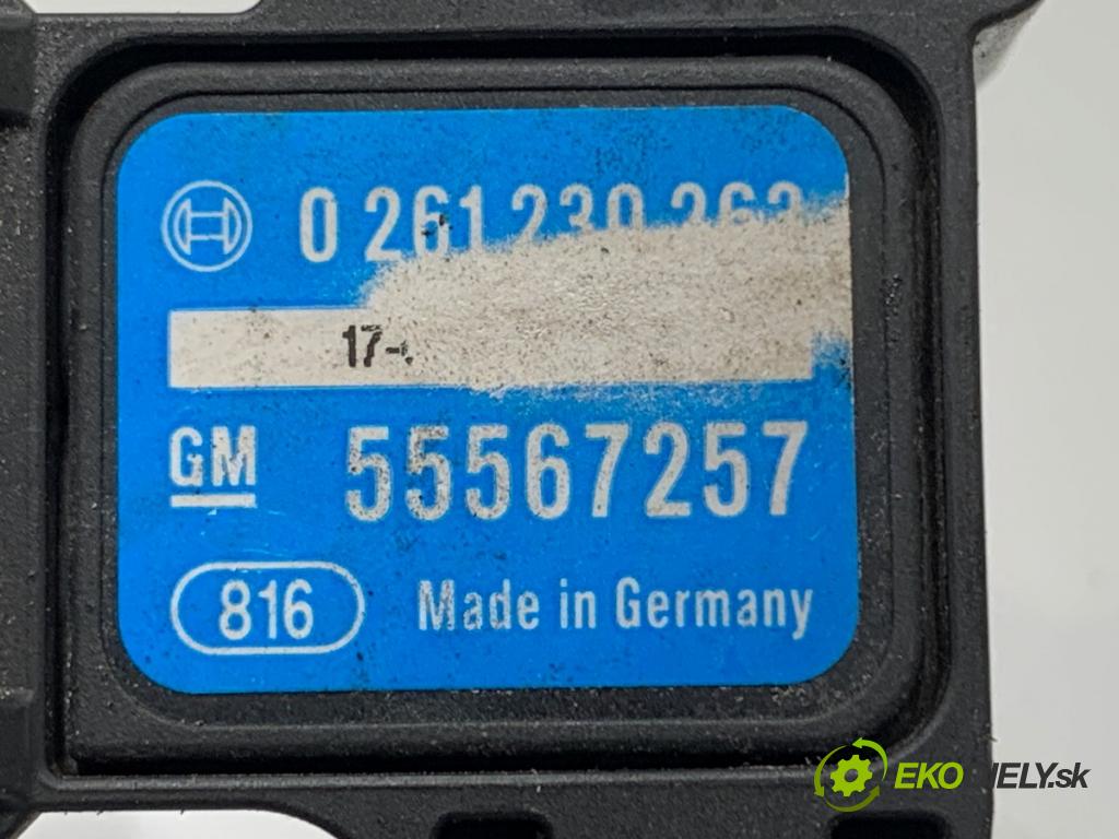 OPEL MERIVA B nadwozie wielkoprzestrzenne (MPV) 2017 88 kW 1.4 (75) 1364 Snímač tlaku DOPLNENIE: 55567257