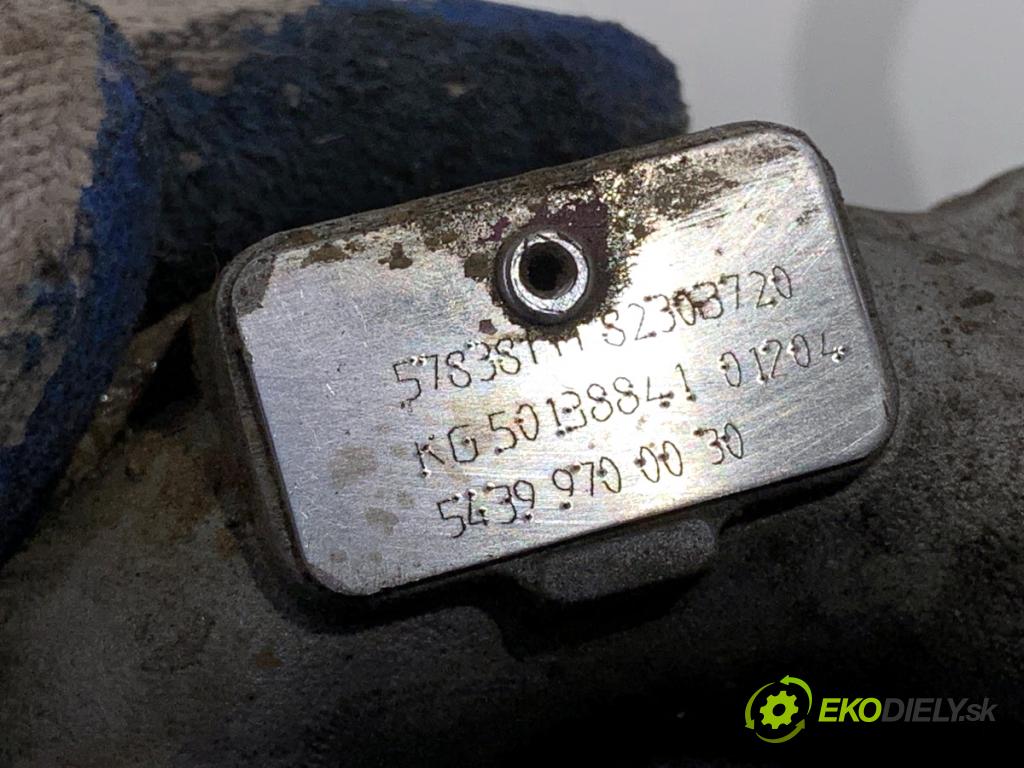 NISSAN QASHQAI J10 SUV 2008 78 kW 1.5 dCi 1461 turbo 54399700030 (Kompletní turbodmychadlo)