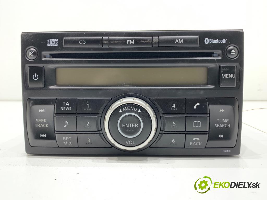 NISSAN QASHQAI J10 SUV 2008 78 kW 1.5 dCi 1461 RADIO 28185JD00A (Audio zariadenie)
