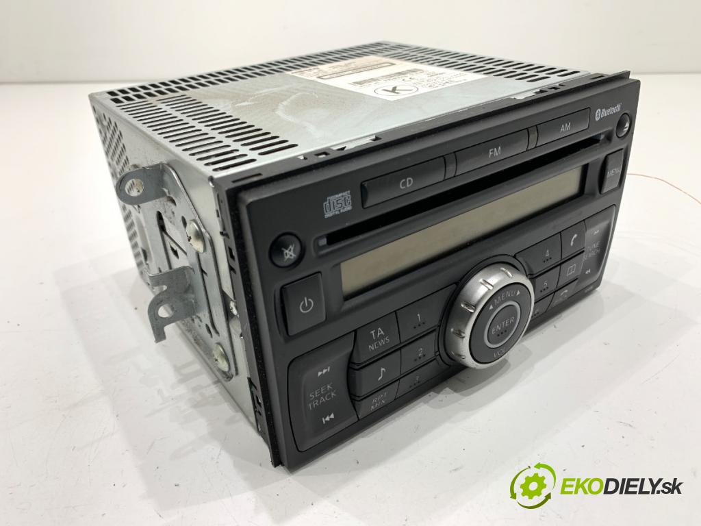 NISSAN QASHQAI J10 SUV 2008 78 kW 1.5 dCi 1461 RADIO 28185JD00A (Audio zariadenie)