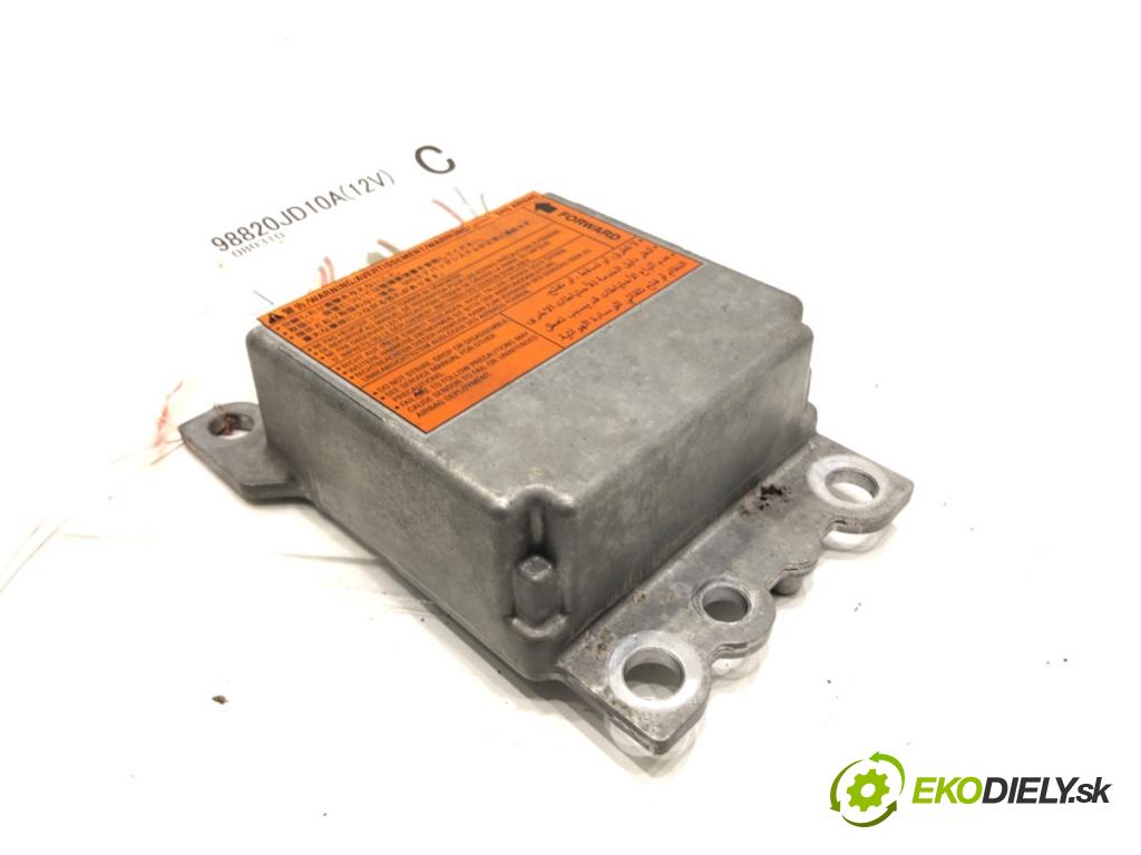 NISSAN QASHQAI J10 SUV 2008 78 kW 1.5 dCi 1461 senzor airbag 98820JD10A (Snímač)