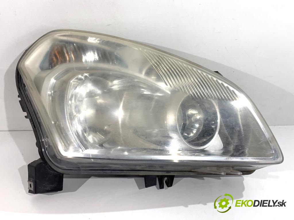 NISSAN QASHQAI J10 SUV 2008 78 kW 1.5 dCi 1461 Svetlomet pravy predný 