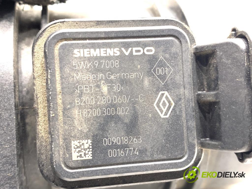 NISSAN QASHQAI J10 SUV 2008 78 kW 1.5 dCi 1461 Váha vzduchu 8200280060 (Váha vzduchu)