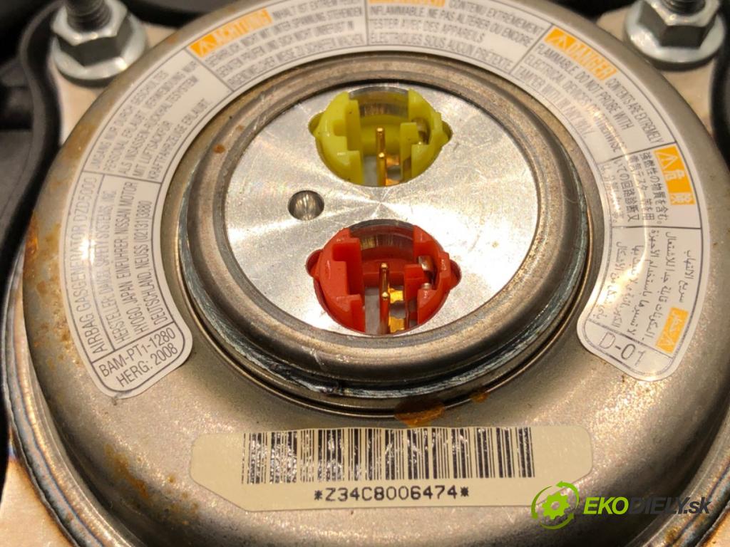 NISSAN QASHQAI J10 SUV 2008 78 kW 1.5 dCi 1461 AirBag volantu  (Airbag)