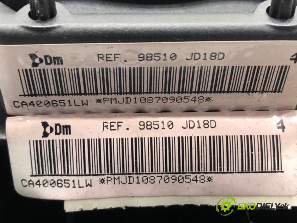 NISSAN QASHQAI J10 SUV 2008 78 kW 1.5 dCi 1461 AirBag volantu  (Airbag)