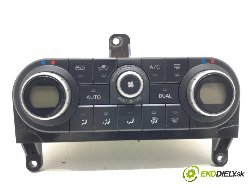 NISSAN QASHQAI J10 SUV 2008 78 kW 1.5 dCi 1461 Panel ovládania kúrenia 27500JD45C (Prepínacie páčky pod volantom)