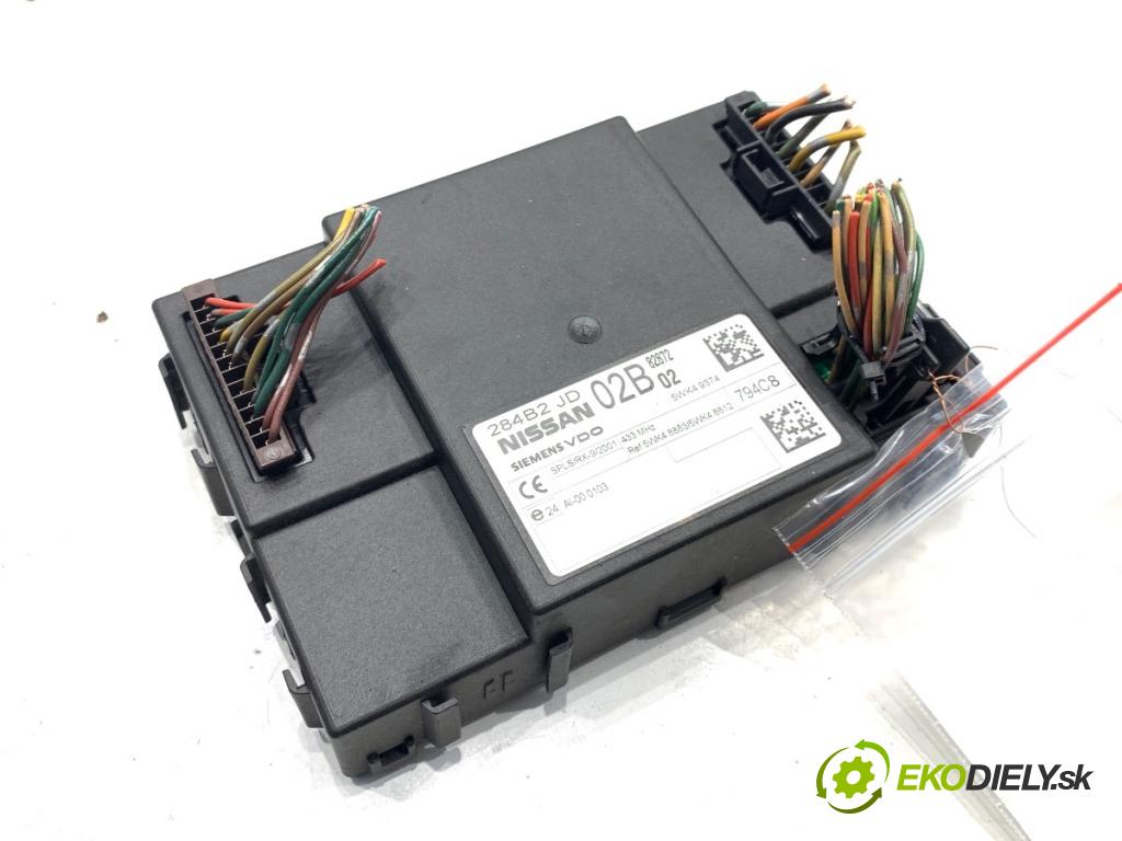 NISSAN QASHQAI J10 SUV 2008 78 kW 1.5 dCi 1461 Modul komfortu 284B2JD02B (Modul komfortu)