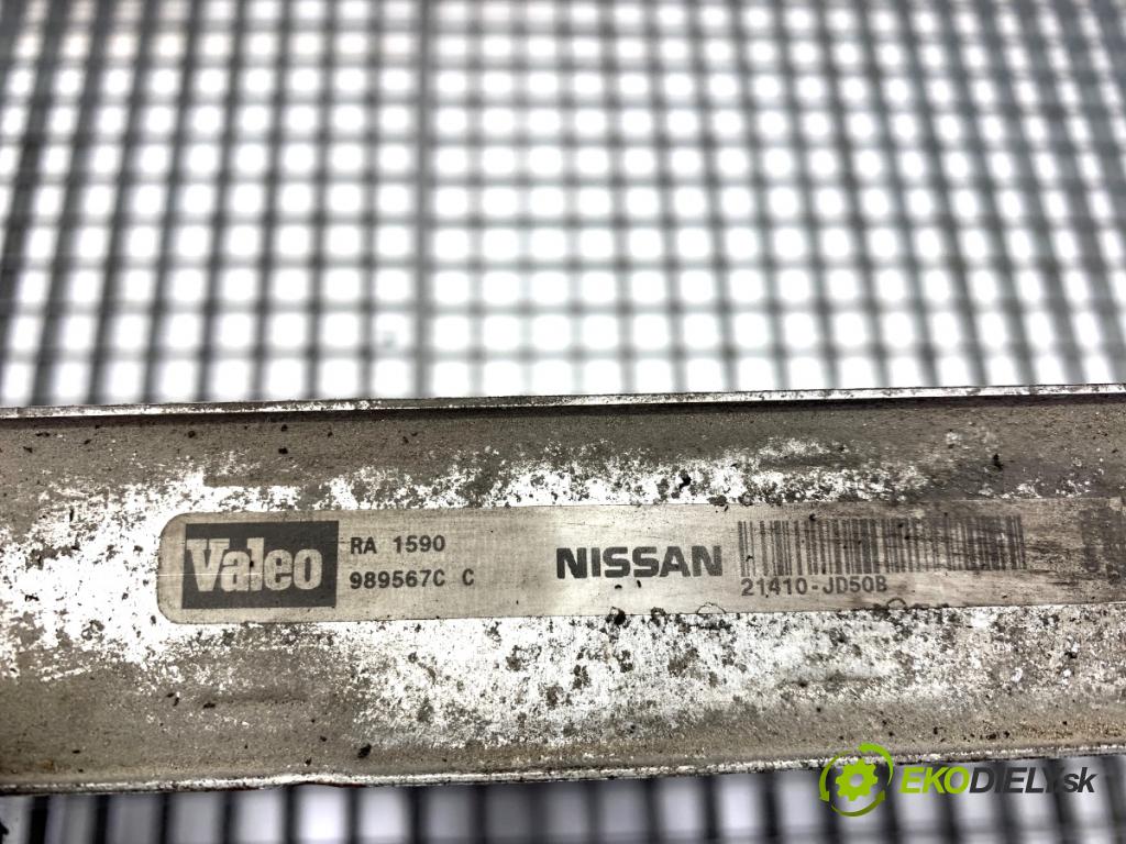 NISSAN QASHQAI J10 SUV 2008 78 kW 1.5 dCi 1461 Chladič vody 21410-JD508 (Chladič vody)