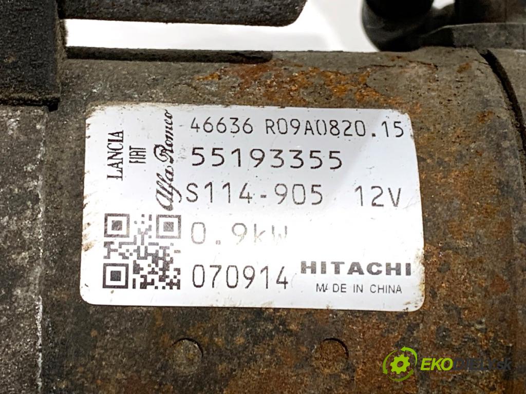 FIAT 500 liftback 2008 51 kW 1.2 (312AXA1A) 1242 Štartér 55193355 (Štartér)