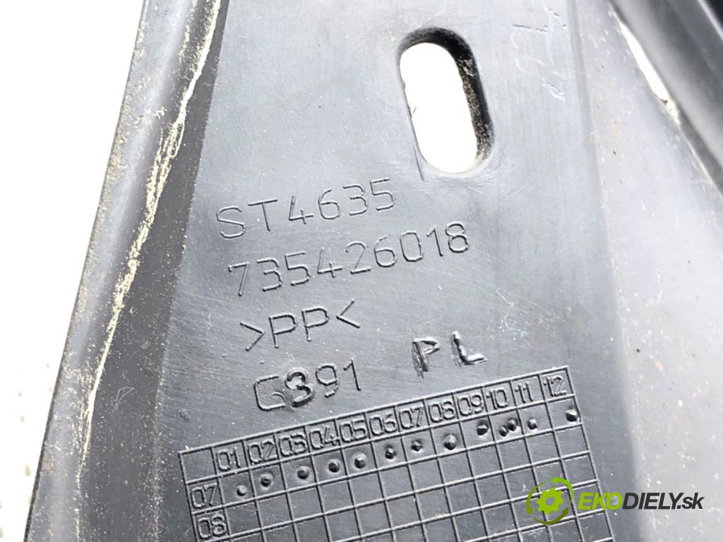 FIAT 500 liftback 2008 51 kW 1.2 (312AXA1A) 1242 Torpédo, plast pod čelné okno 735426018 (Torpédo (plast pod čelným sklom))