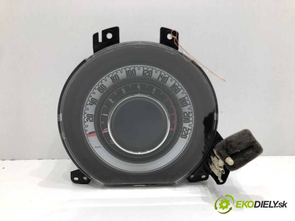 FIAT 500 liftback 2008 51 kW 1.2 (312AXA1A) 1242 Prístrojovka 735471890 (Prístrojová doska)