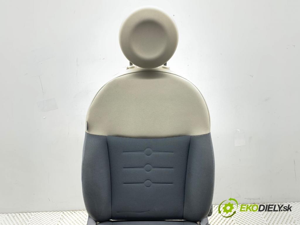 FIAT 500 liftback 2008 51 kW 1.2 (312AXA1A) 1242 Sedadlo pravy predný