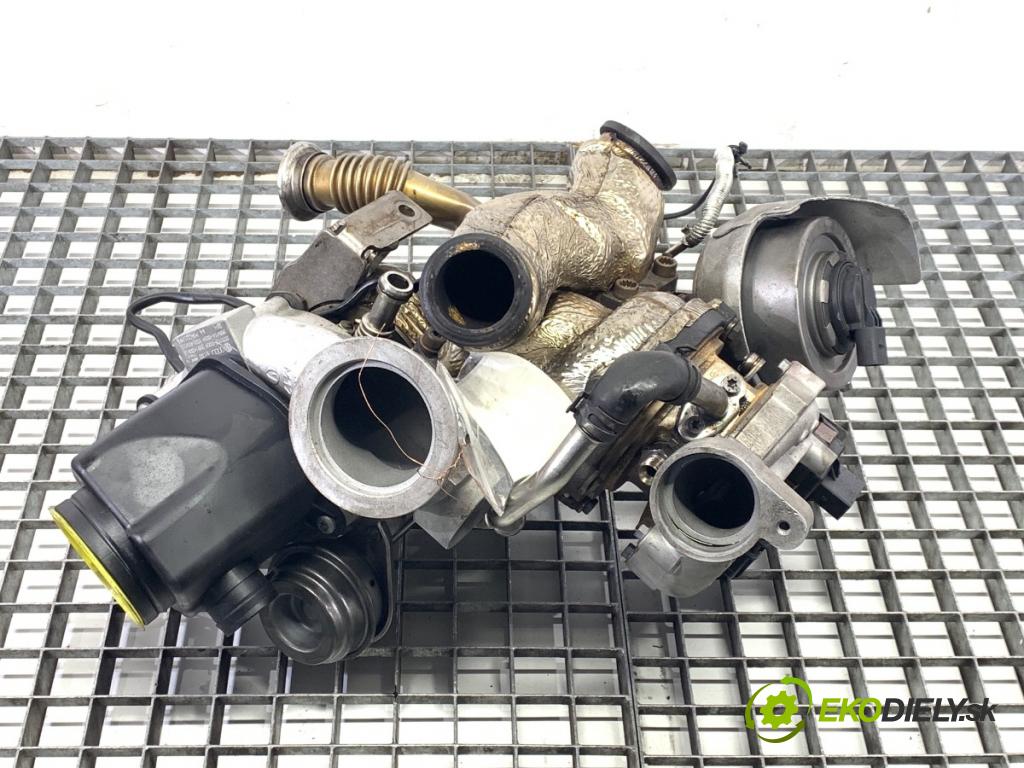 AUDI A7 4G liftback 2012 230 kW 3.0 TDI quattro 2967 turbo 059145653L (Kompletní turbodmychadlo)