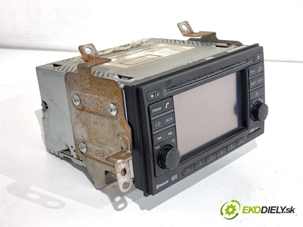 NISSAN NOTE E11 nadwozie wielkoprzestrzenne (MPV) 2009 65 kW 1.4 1386 RADIO 25915BH00A (Audio zariadenie)
