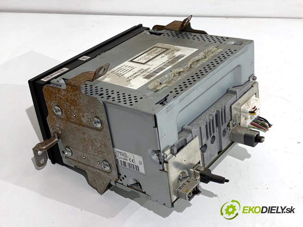 NISSAN NOTE E11 nadwozie wielkoprzestrzenne (MPV) 2009 65 kW 1.4 1386 RADIO 25915BH00A (Audio zariadenie)