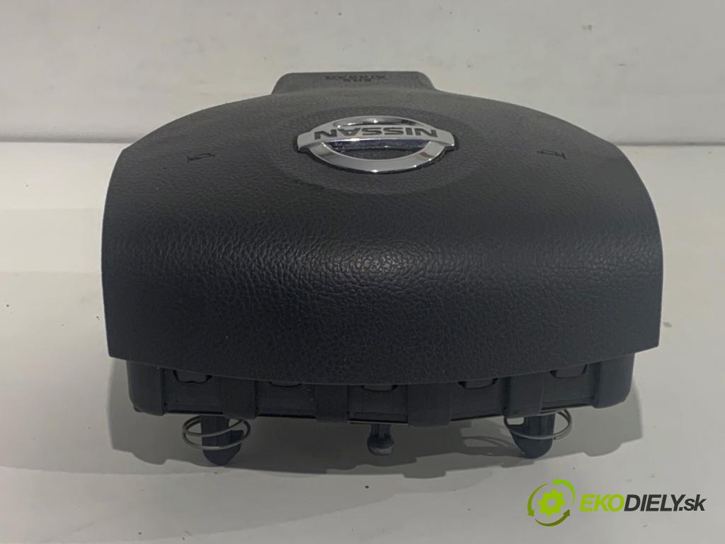 NISSAN NOTE E11 nadwozie wielkoprzestrzenne (MPV) 2009 65 kW 1.4 1386 AirBag volantu  (Airbag)