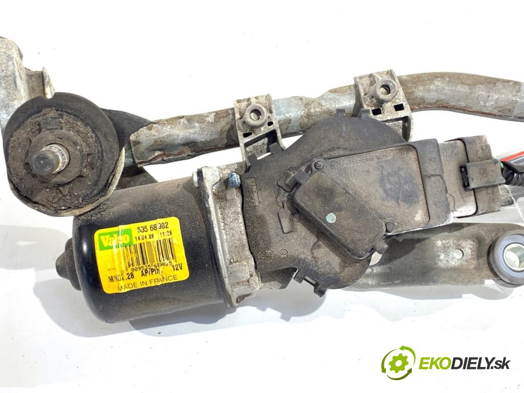 NISSAN NOTE E11 nadwozie wielkoprzestrzenne (MPV) 2009 65 kW 1.4 1386 Mechanizmus stieračov predný 53568902 (Motorček stieračov predný)