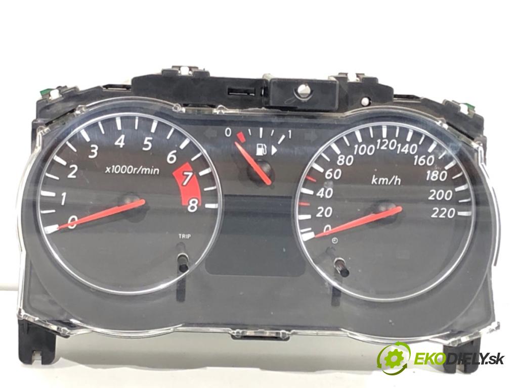 NISSAN NOTE E11 nadwozie wielkoprzestrzenne (MPV) 2009 65 kW 1.4 1386 Prístrojovka BH10E (Prístrojová doska)