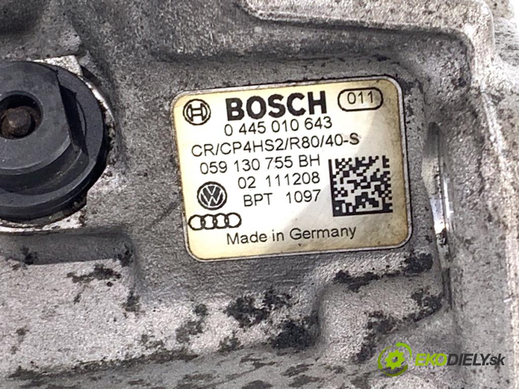 AUDI A7 4G liftback 2012 230 kW 3.0 TDI quattro 2967 Pumpa vstrekovacia 059130755BH (Vstrekovacie čerpadlo)