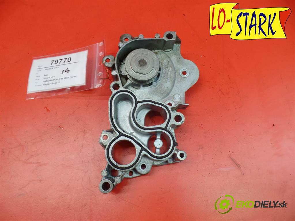 Seat Ibiza IV LIFT    HATCHBACK 5D 1.0B 55kW (75KM) 08-  pumpa vody 04C121042C (Vodné pumpy)