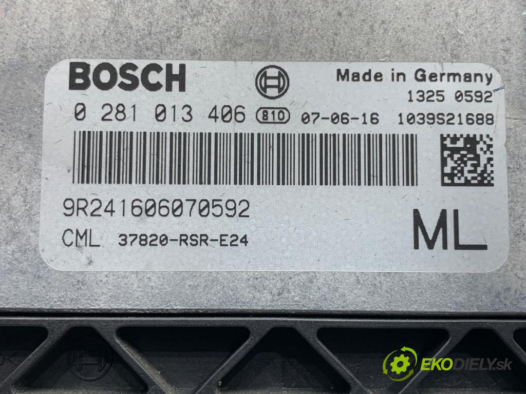 HONDA CIVIC VIII liftback 2007 103 kW 2.2 CTDi (FK3) 2204 riadiaca jednotka Motor 0281013406 (Riadiaca jednotka)