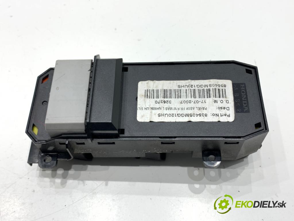 HONDA CIVIC VIII liftback 2007 103 kW 2.2 CTDi (FK3) 2204 Prepínač okien 35750-SMG-G022-M1 (Prepínacie páčky pod volantom)