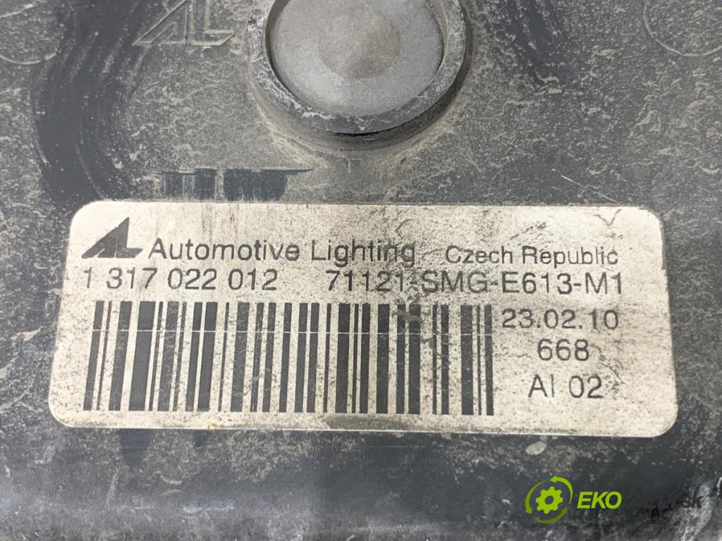 HONDA CIVIC VIII liftback 2007 103 kW 2.2 CTDi (FK3) 2204 mřížka maska 71121-SMG-E613-M1 (Přední mřížka (maska chladiče))