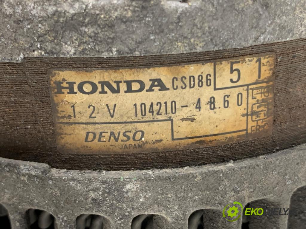 HONDA CIVIC VIII liftback 2007 103 kW 2.2 CTDi (FK3) 2204 Alternátor 104210-4860 (Alternátor)