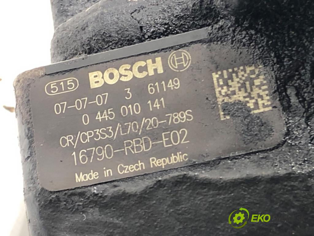 HONDA CIVIC VIII liftback 2007 103 kW 2.2 CTDi (FK3) 2204 Pumpa vstrekovacia 0445010141 (Vstrekovacie čerpadlo)