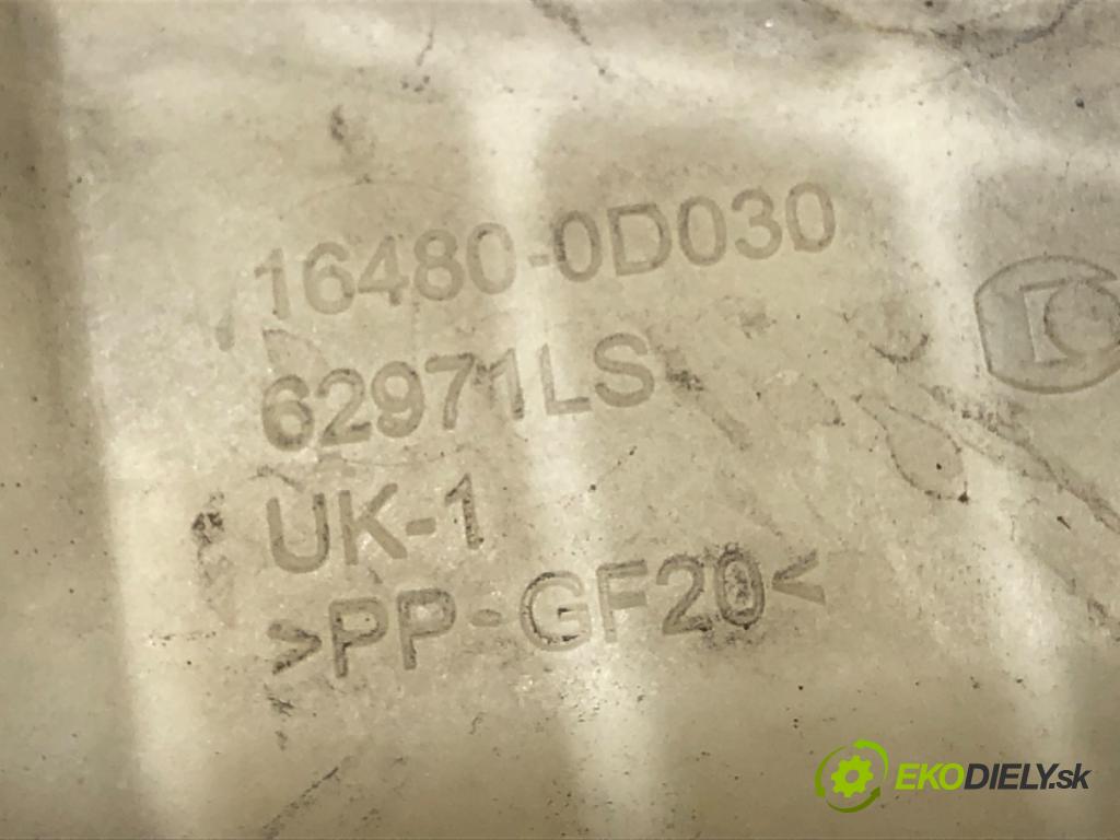 TOYOTA AURIS II liftback 2013 97 kW 1.6 (ZRE181_, ZRE185_) 1598 Nádržka vyrovnávacia (kvapaliny) chladiaceho 16480-0D030