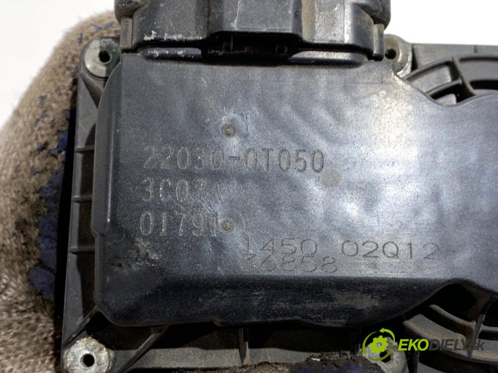 TOYOTA AURIS II liftback 2013 97 kW 1.6 (ZRE181_, ZRE185_) 1598 Škrtiaca klapka 22030-0T050 (Škrtiaca klapka)