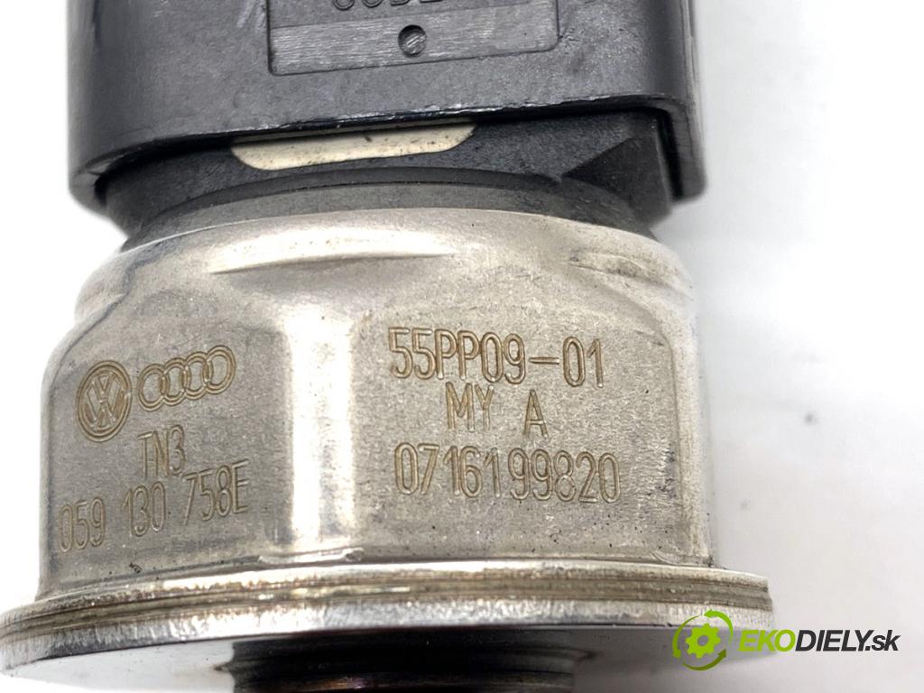 AUDI Q7 4L SUV 2007 171 kW 3.0 TDI quattro 2967 Snímač tlaku paliva 059130758E (Snímač)