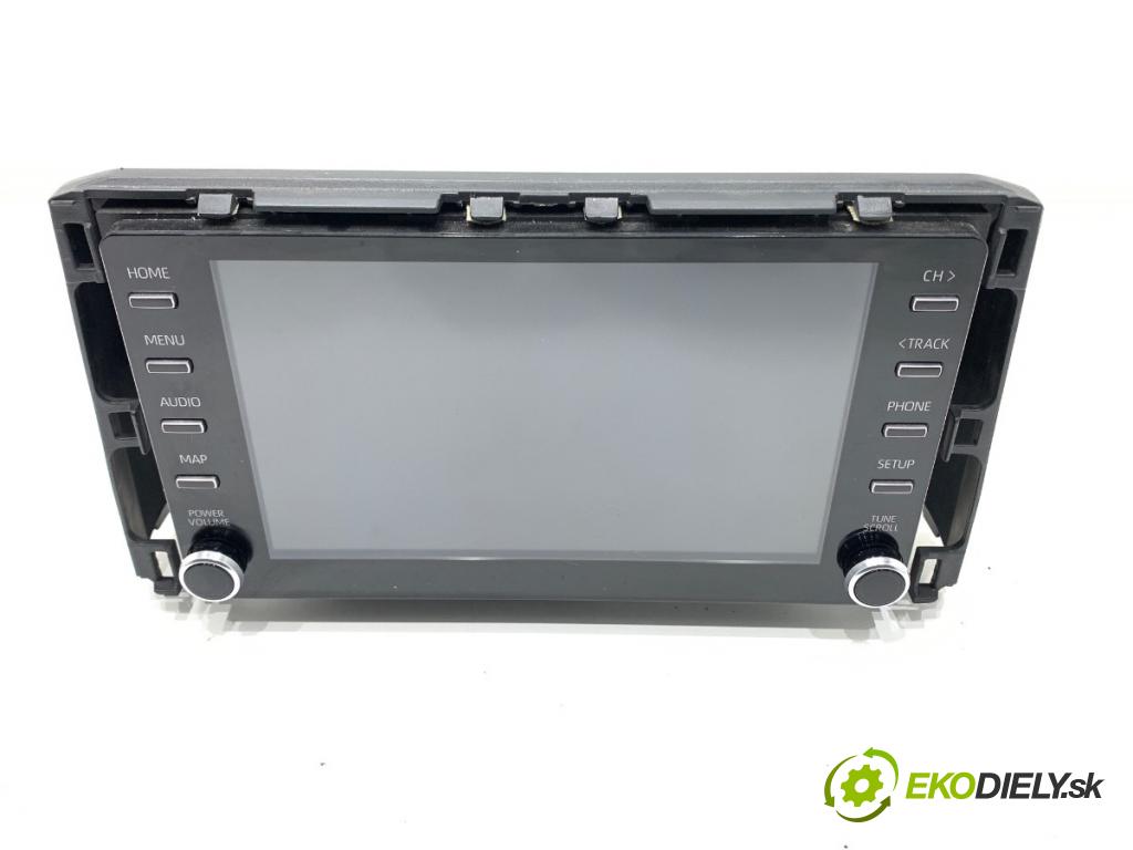 TOYOTA COROLLA E21 sedan 2022 72 kW 1.8 VVTi Hybrid (ZWE211, MZEA12) 1798 RADIO 86140-02D41 (Audio zariadenie)