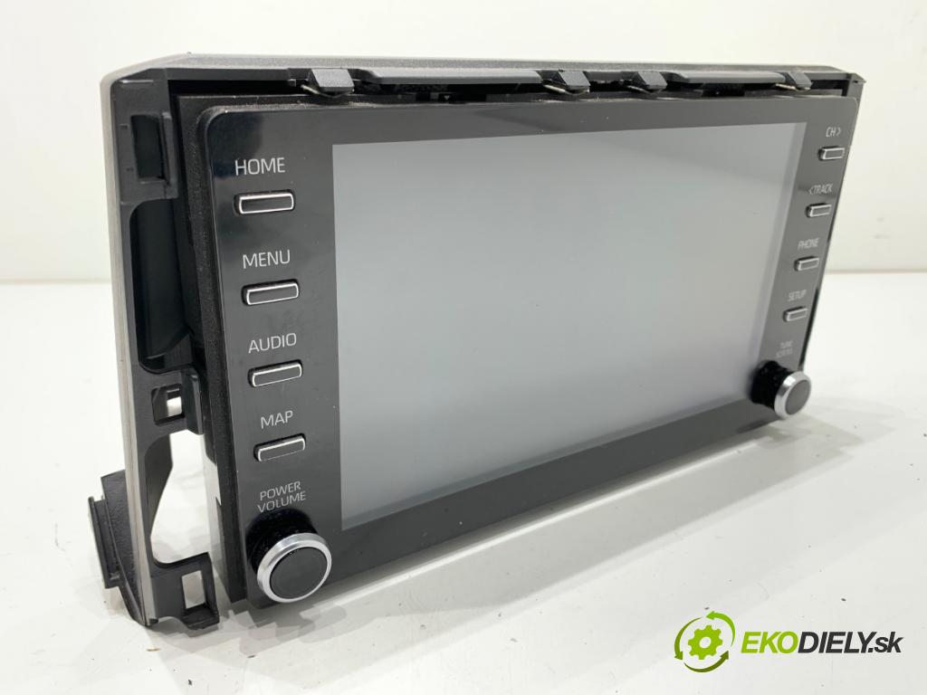 TOYOTA COROLLA E21 sedan 2022 72 kW 1.8 VVTi Hybrid (ZWE211, MZEA12) 1798 RADIO 86140-02D41 (Audio zariadenie)